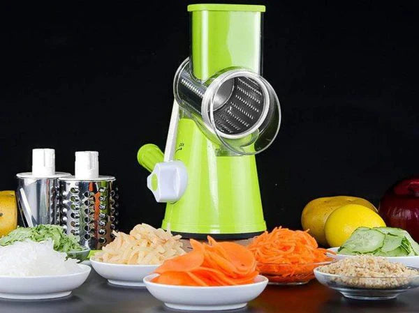 3 In 1 Vegetable Cutter Machine For Potato Onion Carrot – Drum Cutter