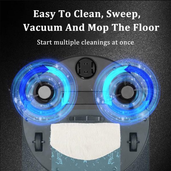 (nw00012) Portable Mini Wireless Smart Sweeping Robot Mopping 3 In1 Rechargeable Cleaning Machine Vacuum Cleaner For Home Office Robot