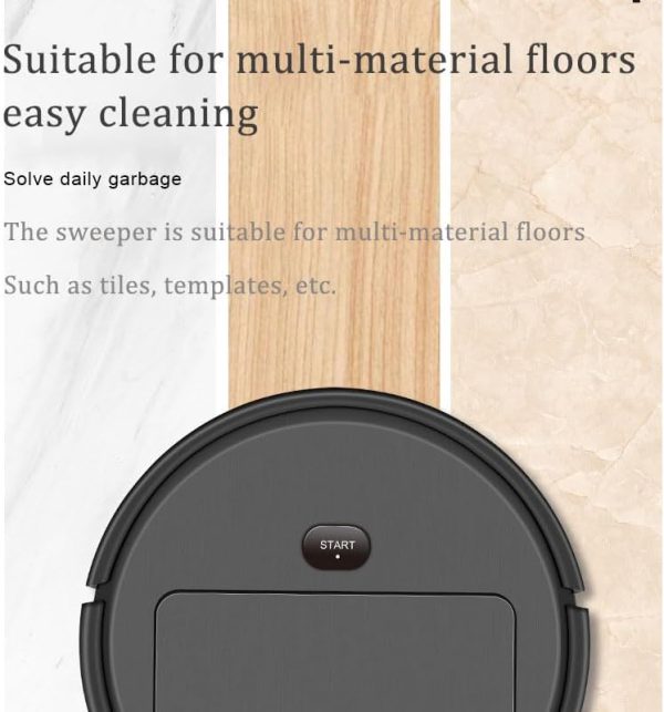 (nw00012) Portable Mini Wireless Smart Sweeping Robot Mopping 3 In1 Rechargeable Cleaning Machine Vacuum Cleaner For Home Office Robot